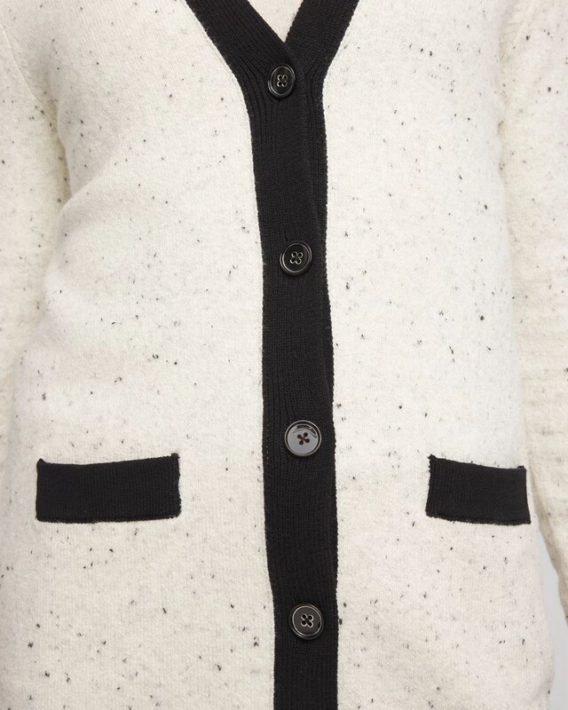 Tipped Lady Jacket Cardigan - image 4